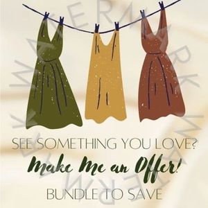 Reasonable offers considered. Make me an offer or create a bundle